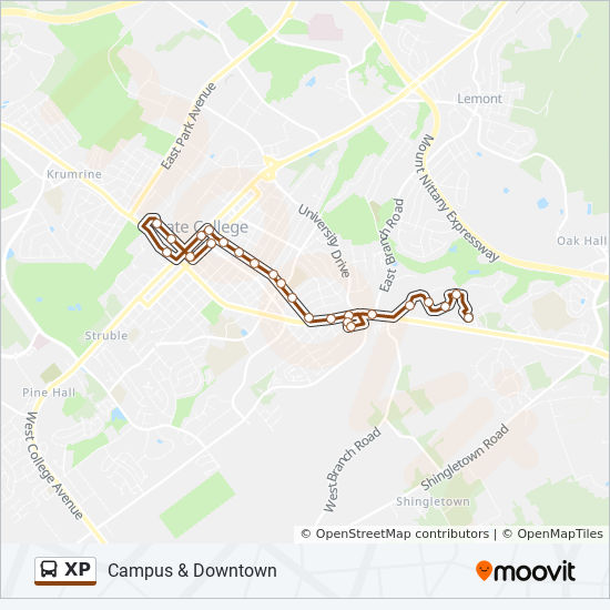 Tamu Bus Routes Map Xp Route: Schedules, Stops & Maps - Campus & Downtown (Updated)