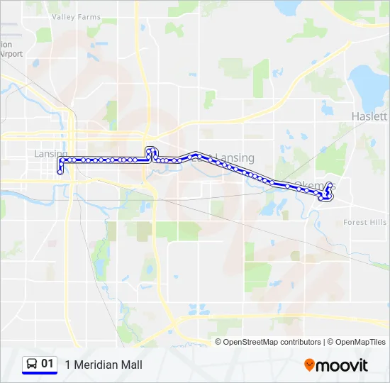 01 Bus Line Map