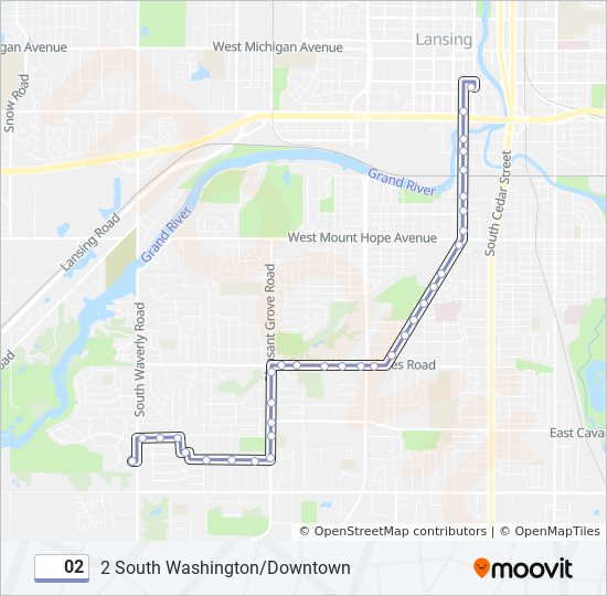 Mapa de 02 de autobús