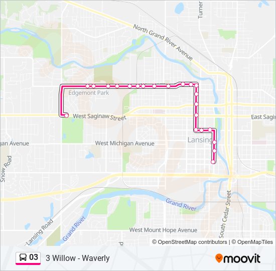 03 bus Line Map