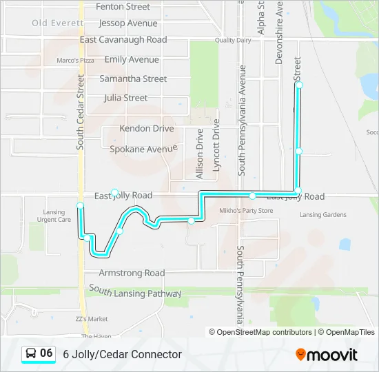 06 Bus Line Map