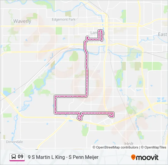 09 Bus Line Map
