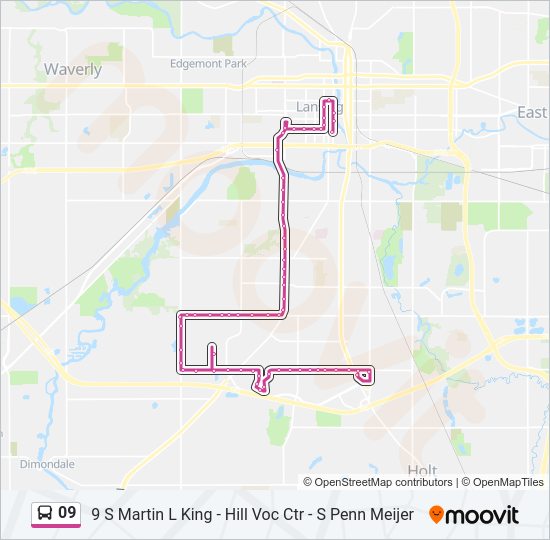 09 bus Line Map