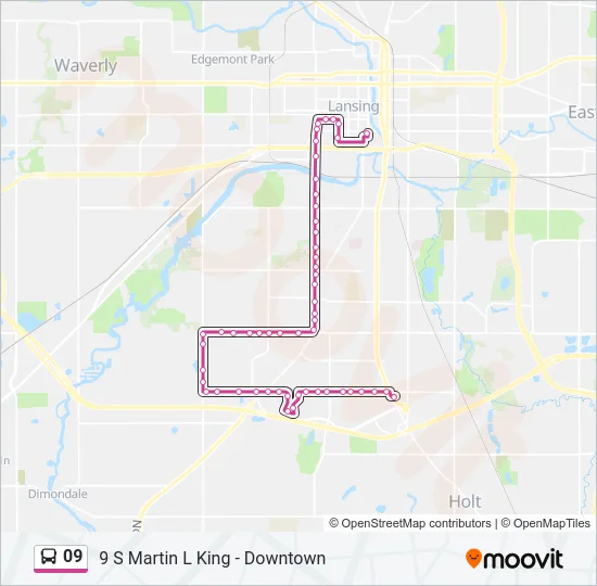 09 Bus Line Map