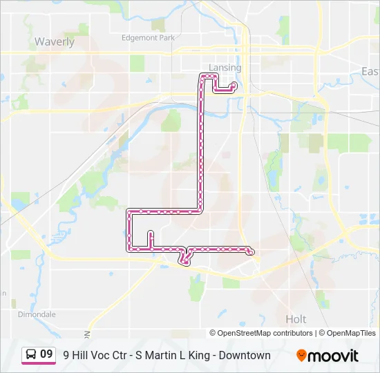 09 Bus Line Map