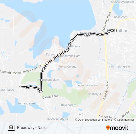 88KET bus Line Map