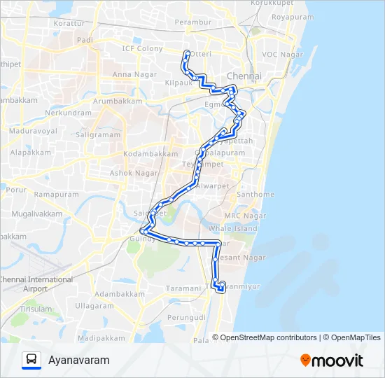 23C# Bus Line Map