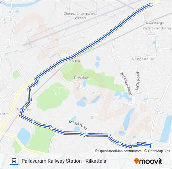 S74 Bus Line Map
