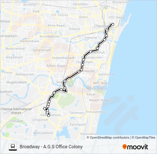 9MET Bus Line Map