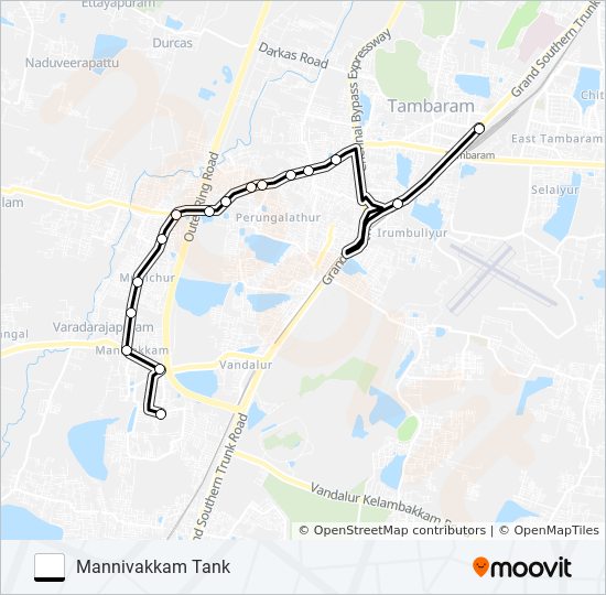 S55X bus Line Map