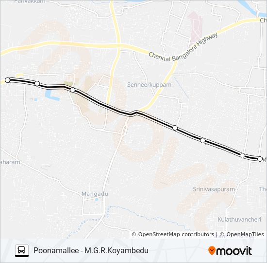 16j Route Schedules Stops Maps Iyyappanthangal