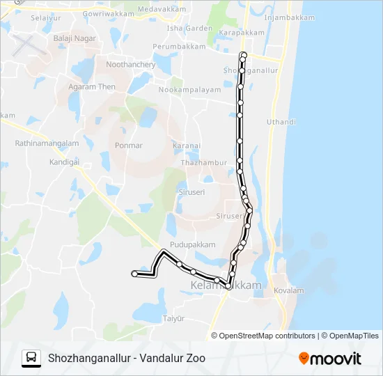 19V Bus Line Map