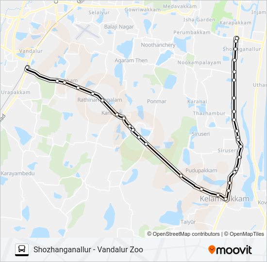 19V Bus Line Map