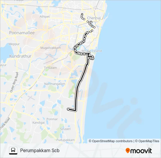 23C Bus Line Map