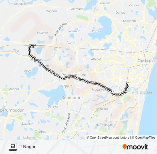 54V Bus Line Map