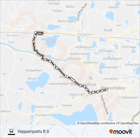 54V bus Line Map