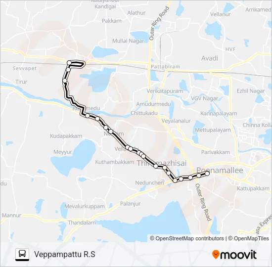 54V Bus Line Map