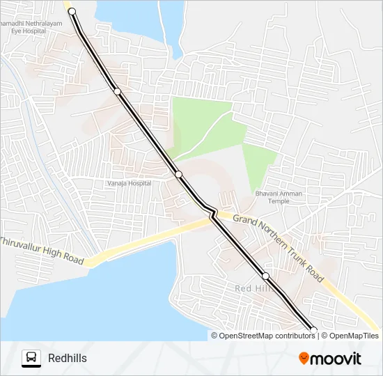 592V Bus Line Map
