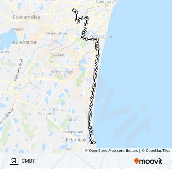 Mtc Bus Routes And Schedules Pp49 Route: Schedules, Stops & Maps - Cmbt (Updated)