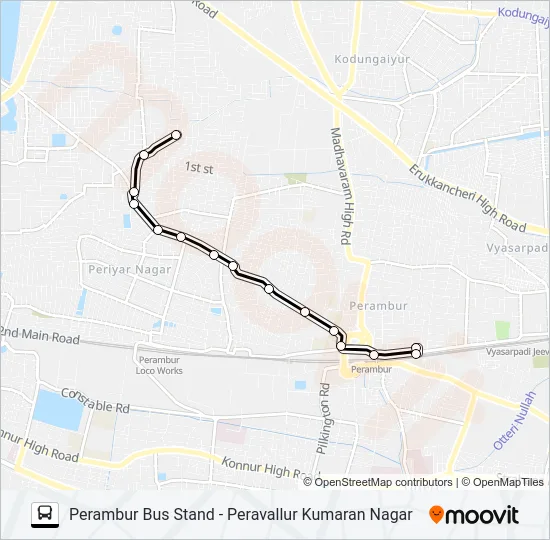 29NET Bus Line Map