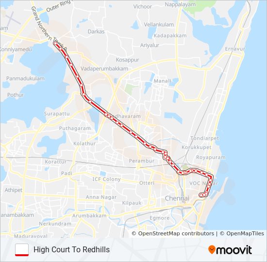 57f Route Schedules, Stops & Maps Redhills (Updated)