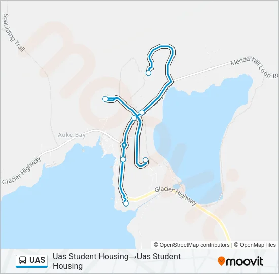 UAS Bus Line Map