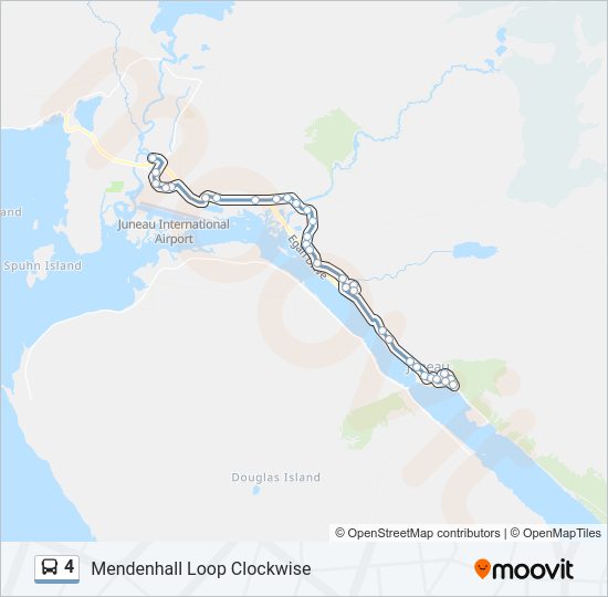 4 bus Line Map