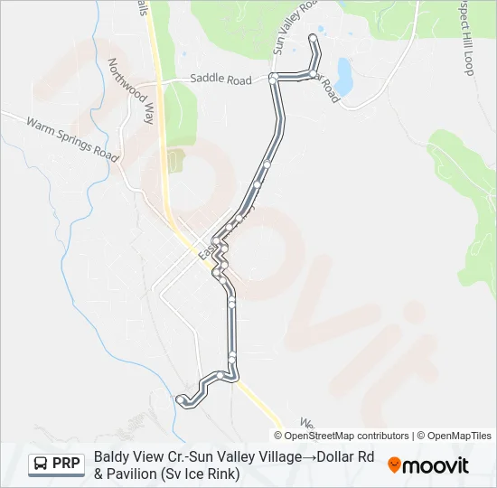 PRP Bus Line Map