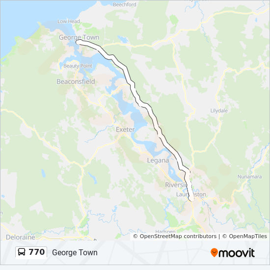 770 Bus Route Map 770 Route: Schedules, Stops & Maps - George Town (Updated)