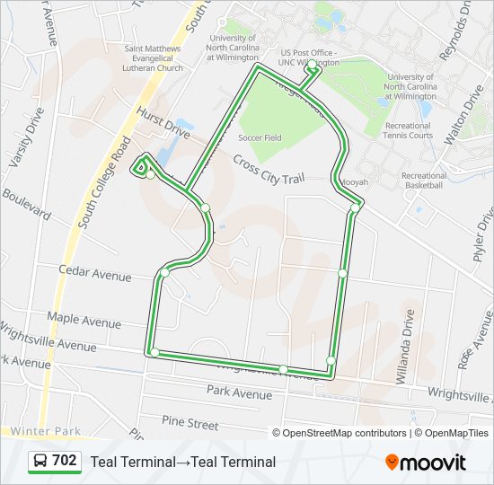 702  Line Map