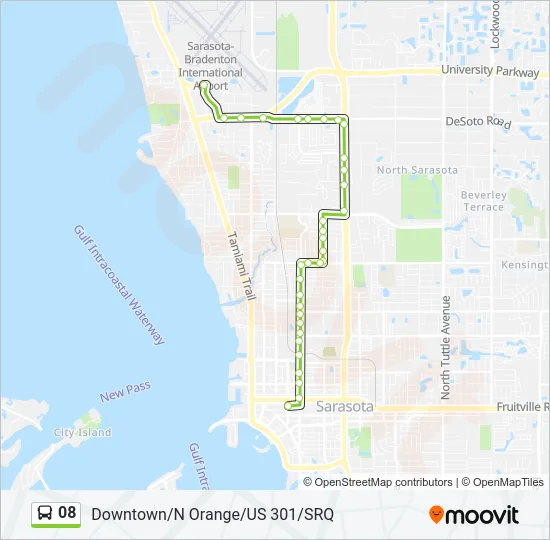 08 Bus Line Map