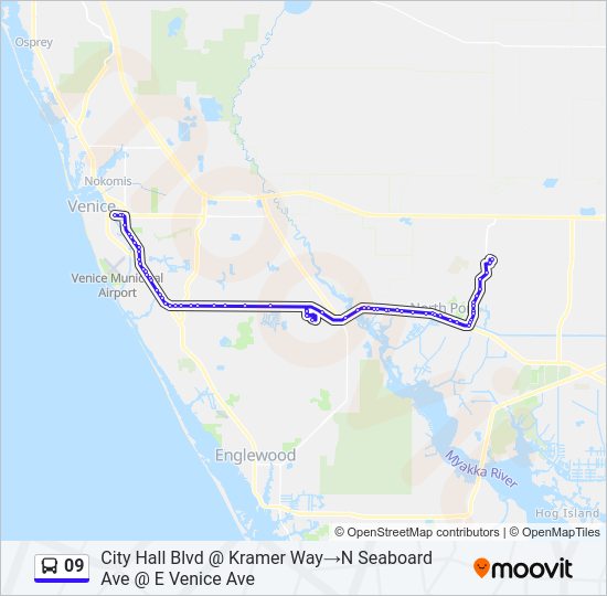 09 Bus Line Map