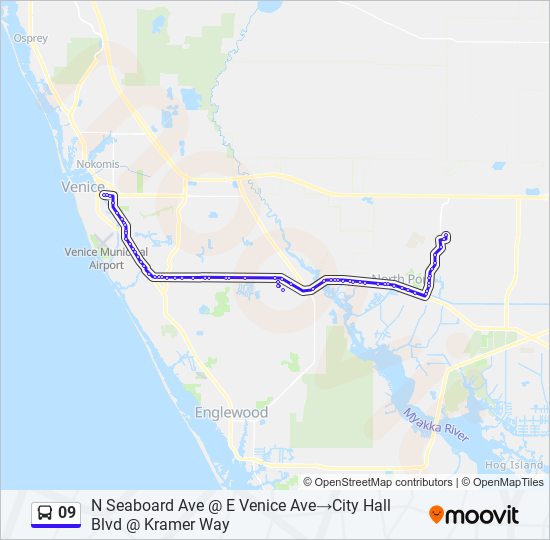 09 bus Line Map