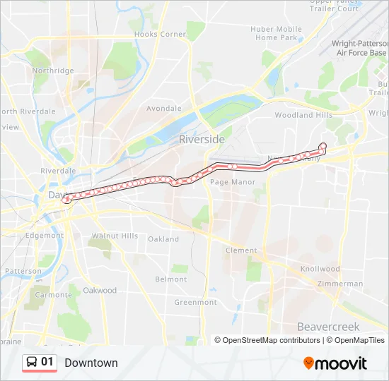 01 Bus Line Map