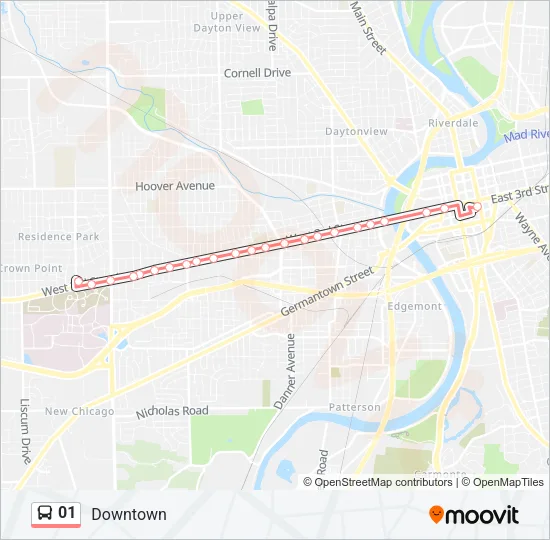 01 Bus Line Map