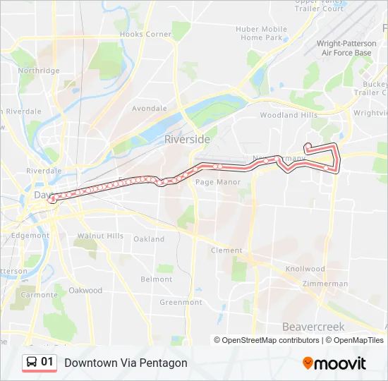 01 Bus Line Map