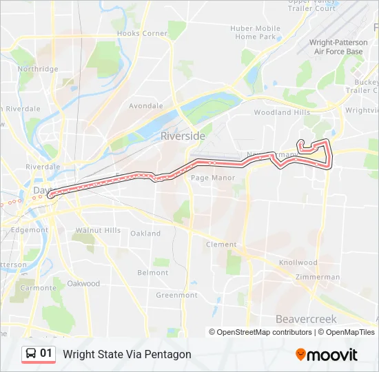 01 Bus Line Map