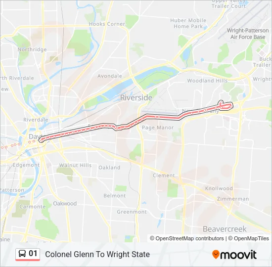 01 Bus Line Map