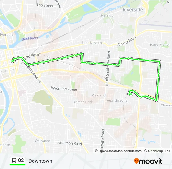 02 Bus Line Map
