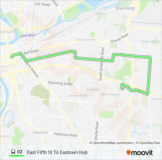 02 Bus Line Map
