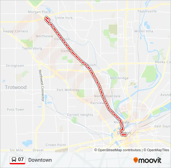 07 Bus Line Map