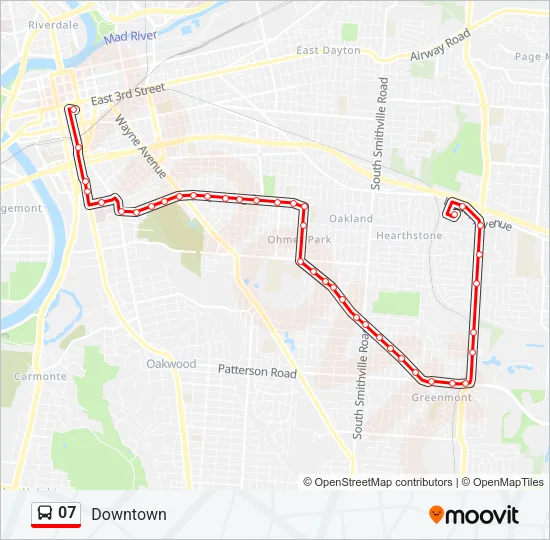 07 Bus Line Map