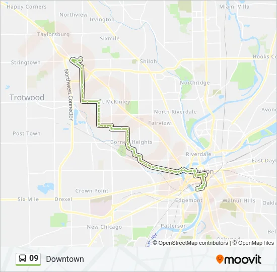 09 Bus Line Map