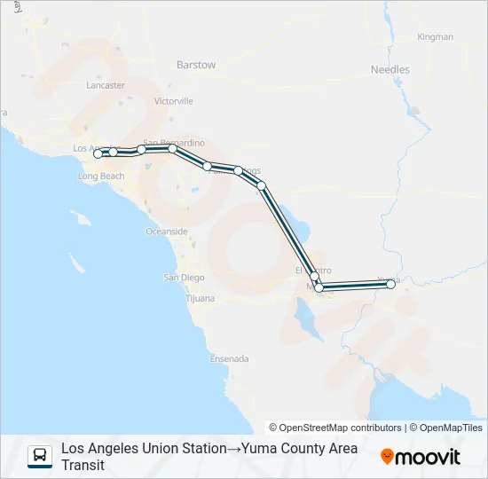 GREYHOUND US0850 Bus Line Map