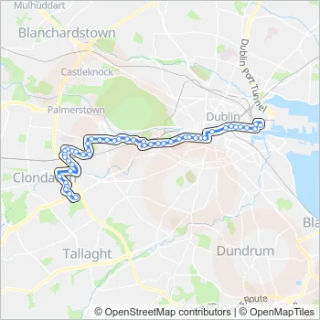 G1 Bus Line Map