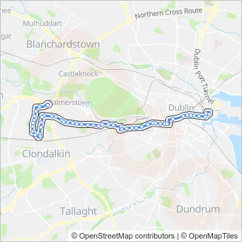 G2 Bus Line Map