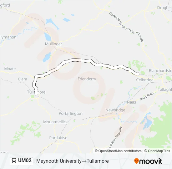 UM02 Bus Line Map