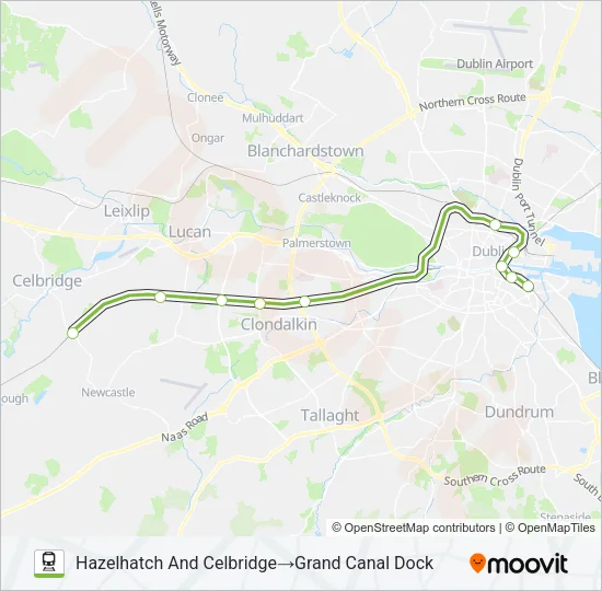 COMMUTER Train Line Map