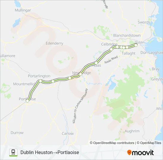 COMMUTER Train Line Map