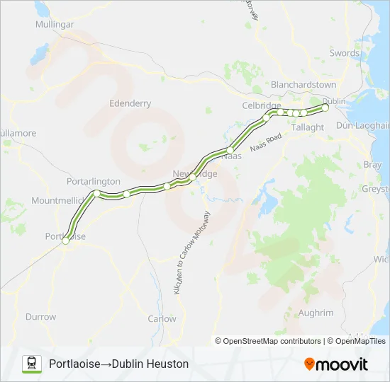 COMMUTER Train Line Map